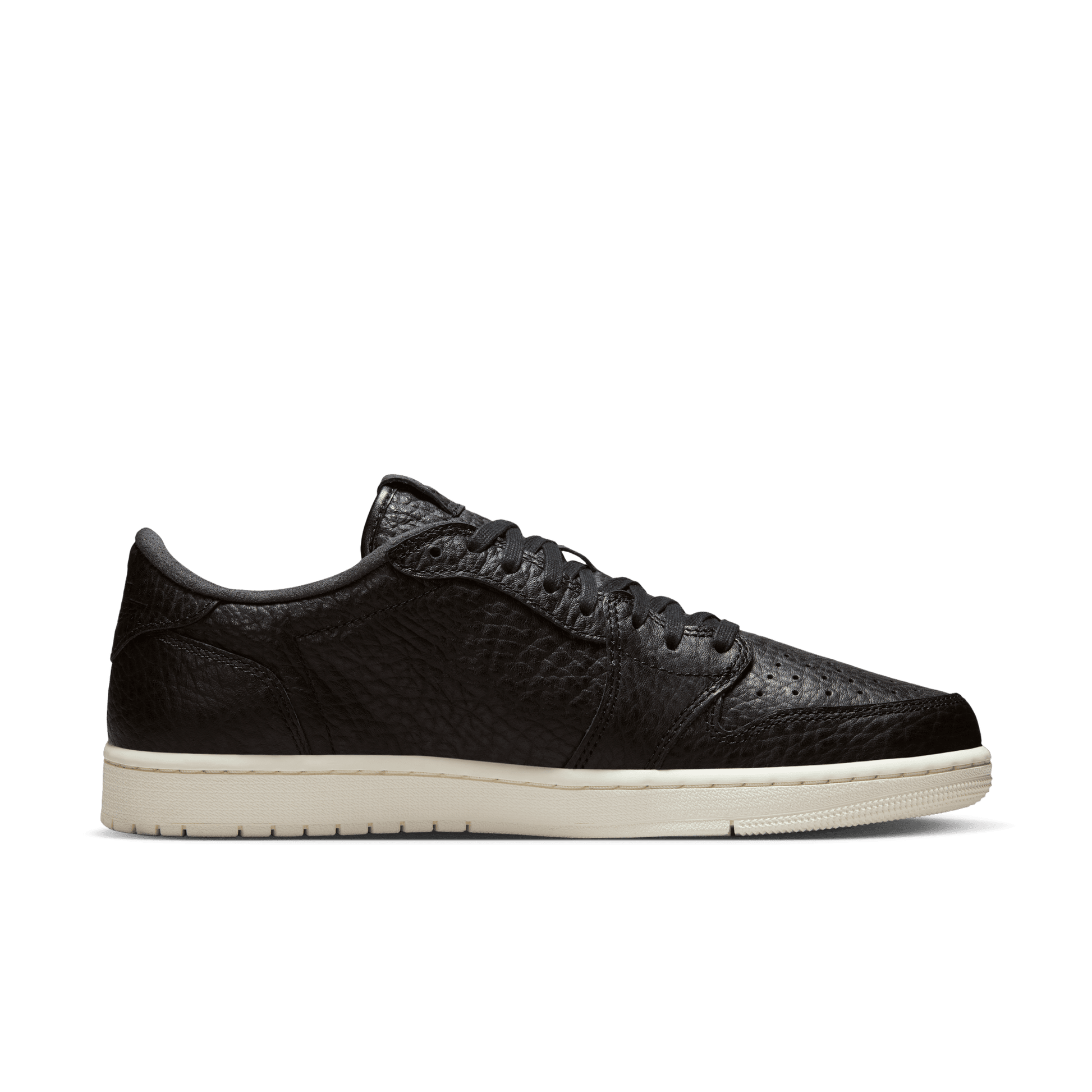 Men's Air Jordan 1 Retro Low NS "Swoosh less Black"