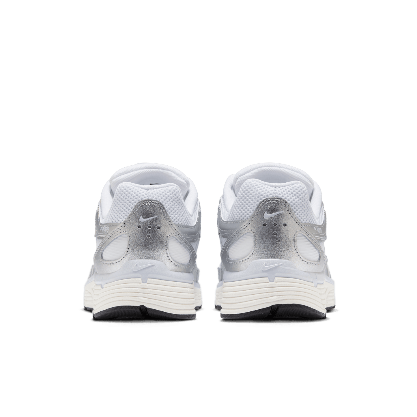 Women's Nike P-6000 "White Metallic Silver"