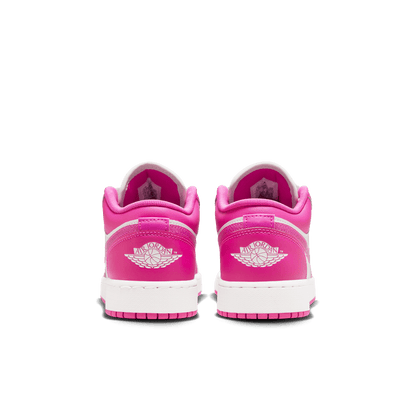 Big Kids' Air Jordan 1 Low "Fire Pink"