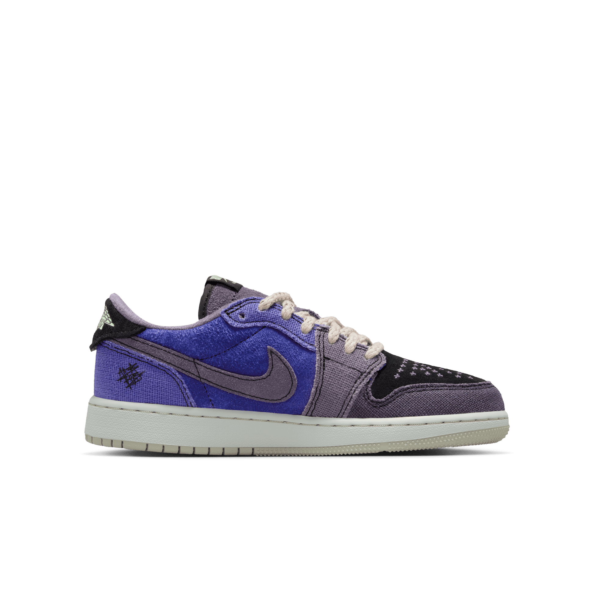Big Kids' Air Jordan 1 Retro Low OG Zion Williamson's "Voodoo Alternate"