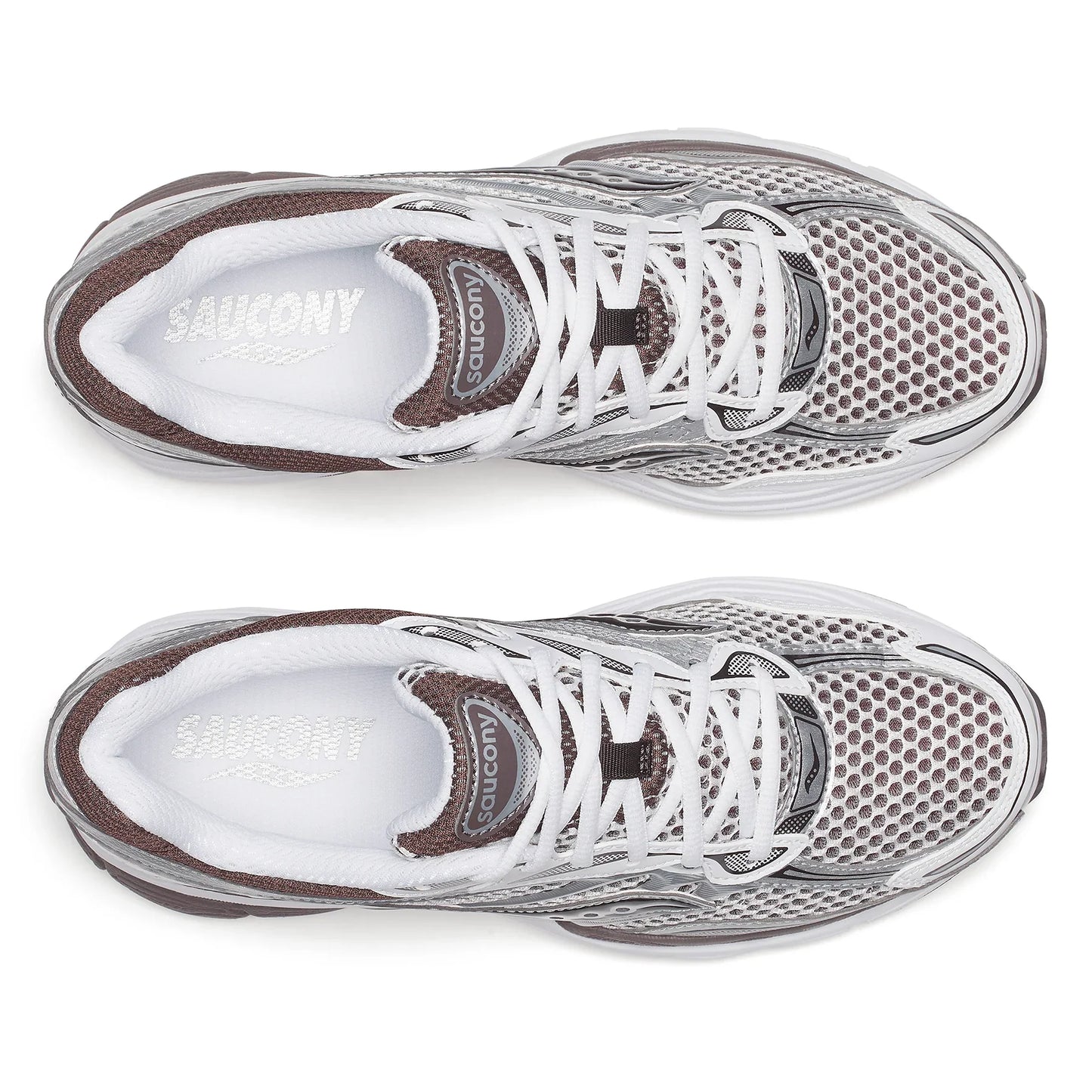 Saucony ProGrid Omni 9 White Brown