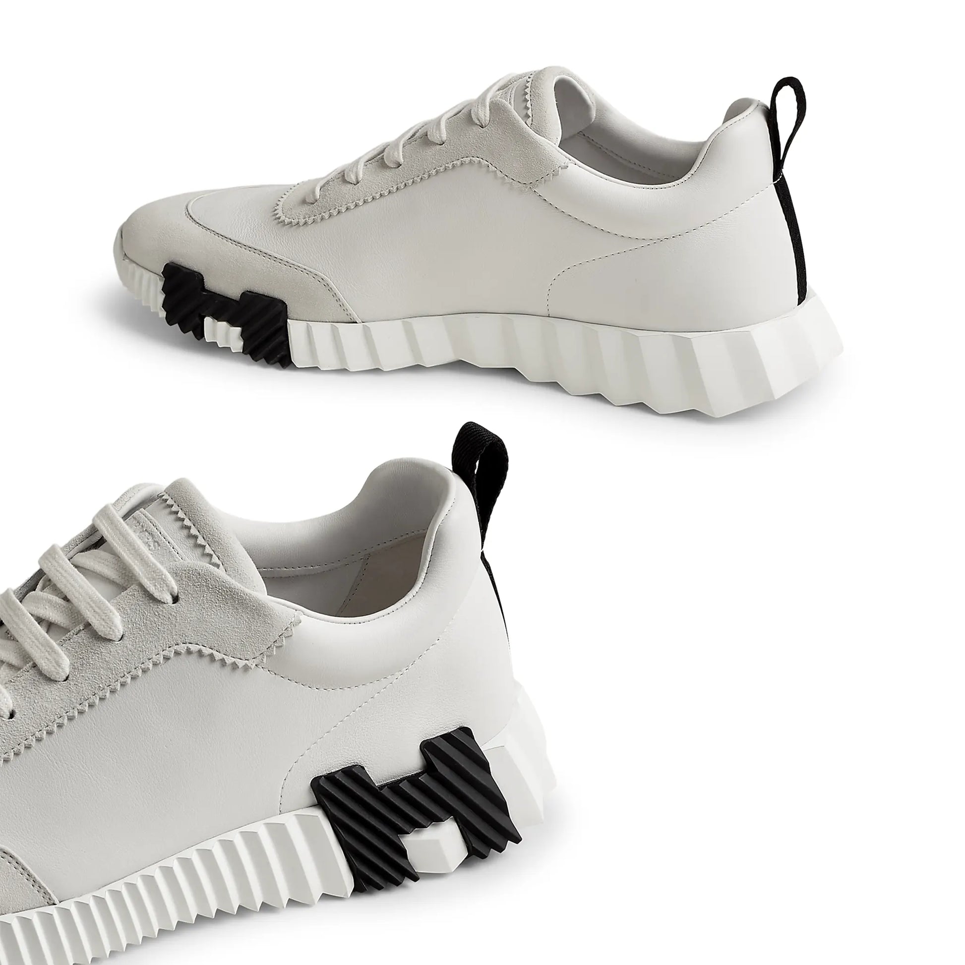Hermès Paris Bouncing Calf Sneaker Blanc