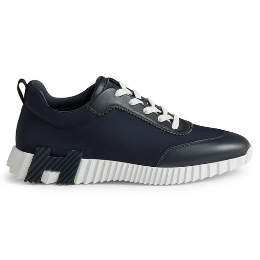 Hermès Paris Bouncing Calf Sneaker Marine