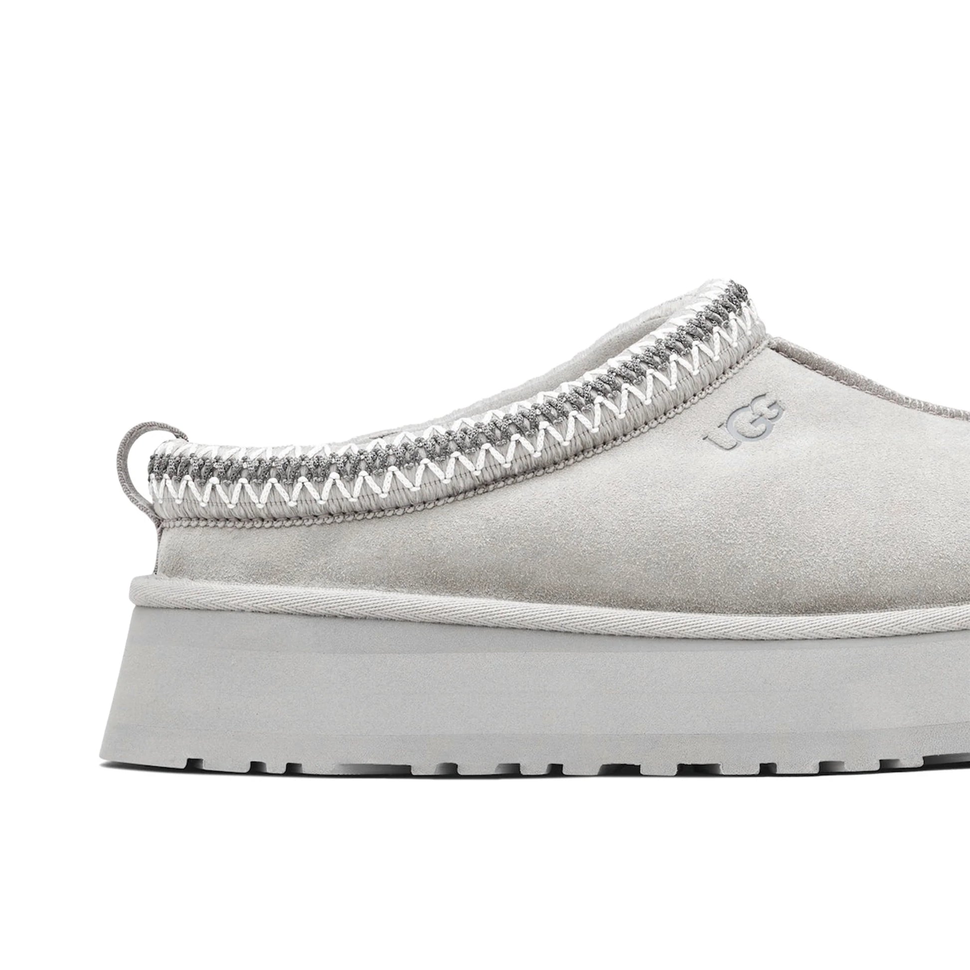 UGG Tazz Platform Seal Grey Slippers (W)